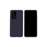 OEM Huawei P40 szilikon tok, hátlaptok, telefon tok, matt, kék