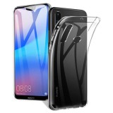OEM Huawei P40 szilikon tok, hátlaptok, telefon tok, vékony, átlátszó, 0.5mm