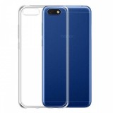 OEM Huawei Y5 2018 szilikon tok, hátlaptok, telefon tok, vékony, átlátszó, 0.5mm