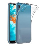 OEM Huawei Y6 2019 szilikon tok, hátlaptok, telefon tok, vékony, átlátszó, 1mm