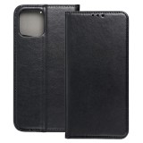 OEM iPhone 11 Pro könyvtok, fliptok, telefon tok, mágneszáras, bankkártyatartós, fekete, Smart Magnetic