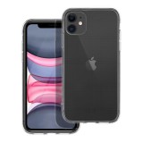 OEM iPhone 11 szilikon tok, hátlaptok, telefon tok, vastag, átlátszó, kamera védelemmel, 2mm, Clear