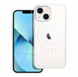 OEM iPhone 12 Mini hátlaptok, TPU telefon tok, MagSafe kompatibilis, átlátszó, Mag Cover