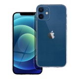 OEM iPhone 12 Mini szilikon tok, hátlaptok, telefon tok, vastag, átlátszó, kamera védelemmel, 2mm, Clear case