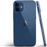 OEM iPhone 12 Mini szilikon tok, hátlaptok, telefon tok, vékony, átlátszó, 1mm