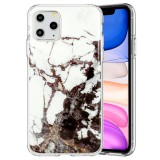 OEM iPhone 12 Pro Max hátlaptok, telefon tok, kemény, márvány mintás, Marble Glitter Design 2
