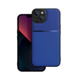 OEM iPhone 13 Mini hátlap tok, telefon tok, stílusos, prémium, kék, Noble Case
