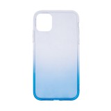 OEM iPhone 13 Mini szilikon tok, hátlap tok, telefon tok, kék, színátmenetes, Gradient