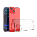 OEM iPhone 13 Mini szilikon tok, hátlaptok, telefon tok, vastag, átlátszó, 2mm