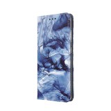 OEM iPhone 13 Pro könyvtok, fliptok, telefon tok, mágneszáras, bankkártyatartós, márvány mintás, Marble 7