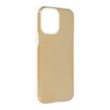 OEM iPhone 13 Pro Max szilikon tok, hátlaptok, telefon tok, csillámos, arany, Shining Case