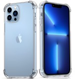 OEM iPhone 13 Pro Max szilikon tok, hátlaptok, telefon tok, erősített sarkokkal, átlátszó, Anti Shock, 1.5mm