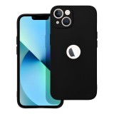 OEM iPhone 13 szilikon tok, hátlaptok, telefon tok, matt, fekete, Soft