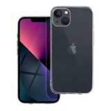 OEM iPhone 13 szilikon tok, hátlaptok, telefon tok, vastag, átlátszó, kamera védelemmel, 2mm, Clear Case