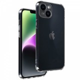 OEM iPhone 14 Plus szilikon tok, hátlaptok, telefon tok, erősített sarkokkal, átlátszó, Anti Shock, 1.5mm