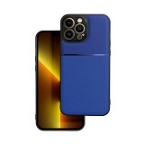 OEM iPhone 14 Pro hátlap tok, telefon tok, stílusos, prémium, kék, Noble Case