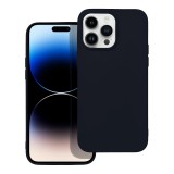 OEM iPhone 14 Pro Max (6.7") szilikon tok, matt, fekete, Forcell Soft
