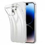 OEM iPhone 14 Pro szilikon tok, hátlaptok, telefon tok, vastag, átlátszó, 2mm