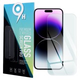 OEM iPhone 15 Plus / 16 Plus üvegfólia, tempered glass, előlapi, edzett, 9H, 0.3mm