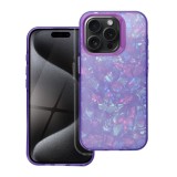 OEM iPhone 15 Pro Max hátlaptok, telefon tok, lila, Tutti Frutti