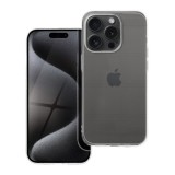 OEM iPhone 15 Pro Max szilikon tok, hátlaptok, telefon tok, vastag, átlátszó, kamera védelemmel, 2mm