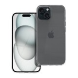 OEM iPhone 15 szilikon tok, hátlaptok, telefon tok, vastag, átlátszó, 2mm