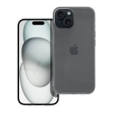 OEM iPhone 15 szilikon tok, hátlaptok, telefon tok, vastag, átlátszó, Clear, 2mm