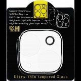OEM iPhone 16 5D Full Glue tempered glass kameravédő üvegfólia, átlátszó ( )
