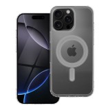 OEM iPhone 16 Pro Max hátlaptok, telefon tok, MagSafe kompatibilis, átlátszó, Mag Cover