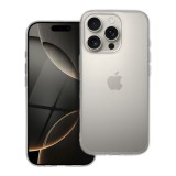 OEM iPhone 16 Pro Max szilikon tok, hátlaptok, telefon tok, vastag, átlátszó, Clear, 2mm