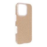OEM iPhone 16 Pro szilikon tok, hátlaptok, telefon tok, csillámos, arany, Shining Case