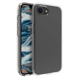 OEM iPhone 16e / 17e szilikon tok, hátlaptok, telefon tok, vastag, átlátszó, 2mm, , Clear Case, BOX