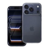 OEM iPhone 17 Pro Max szilikon tok, hátlaptok, telefon tok, vastag, átlátszó, 2mm, Clear Case
