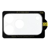 OEM iPhone 17 Pro Max üvegfólia, tempered glass, 3D, edzett, kamera védő, lencsevédő