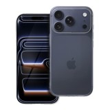 OEM iPhone 17 Pro szilikon tok, hátlaptok, telefon tok, vastag, átlátszó, kamera védelemmel, 2mm, Clear Case