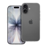 OEM iPhone 17 szilikon tok, hátlaptok, telefon tok, vastag, átlátszó, kamera védelemmel, 2mm, Clear Case