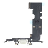 OEM iPhone 8 Plus töltő csatlakozó Flex kábel - Fehér