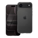 OEM iPhone Air szilikon tok, hátlaptok, telefon tok, vastag, átlátszó, kamera védelemmel, 2mm