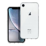 OEM iPhone XR szilikon tok, hátlaptok, telefon tok, vastag, átlátszó, kamera védelemmel, 2mm