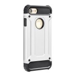 OEM iPhone XS Max hátlap tok, telefon tok, ütésálló, ezüst, Armor