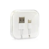 OEM Kábel USB iPhone Lightning 8-pólusú fehér BOX HD4