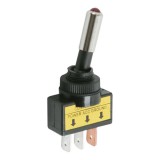 OEM Kapcsoló 2 állású LED-es piros 12V 20A 09058PI