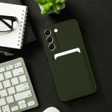 OEM Kártyatartós tok SAMSUNG S24 Plus zöld