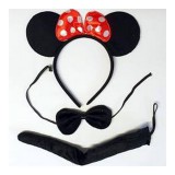 OEM Lány egér jelmez kiegészítő fül szett