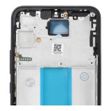 OEM LCD kijelző SAMSUNG A34 HARD OLED készülékhez kerettel - ALKATRÉSZ!