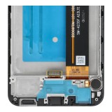 OEM LCD kijelző teljes kerettel Samsung Galaxy A23 4G (A235F) - ALKATRÉSZ!