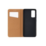 OEM LEATHER CASE SMART PRO könyvtok iPhone 16 Plus - barna