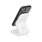 OEM LEATHER MAG COVER MagSafe-kompatibilis tok Samsung Galaxy S25 Plus - fekete