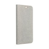 OEM LUNA BOOK GOLD könyvtok iPhone 16 Pro Max - ezüst színű