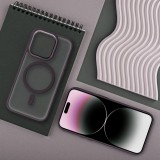 OEM MATTE MAG COVER MagSafe-kompatibilis tok iPhone 16 Pro - lila